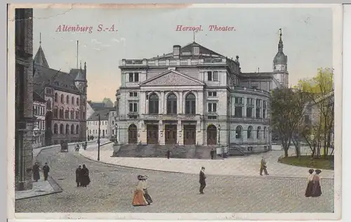 (103194) AK Altenburg S.A., Herzogl. Theater, 1919