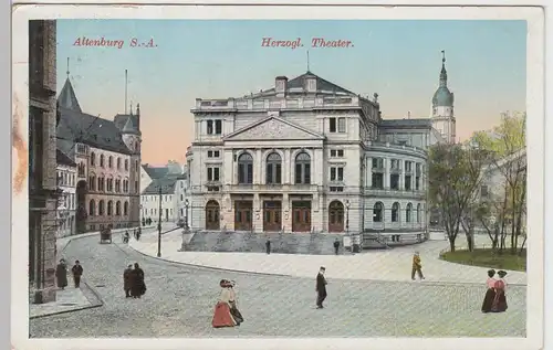 (103193) AK Altenburg S.A., Herzogl. Theater, 1913