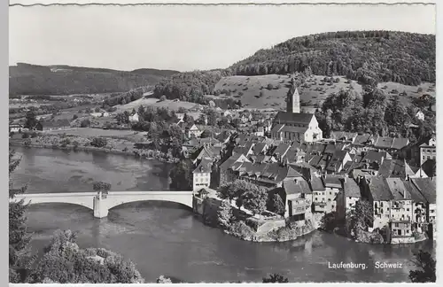 (53677) Foto AK Laufenburg AG, Totale, nach 1945