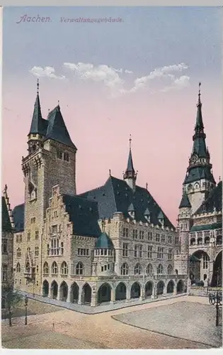 (17685) AK Aachen, Verwaltungsgebäude, vor 1945