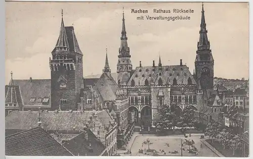 (43058) AK Aachen, Rathaus, Verwaltungsgebäude, 1910/20er