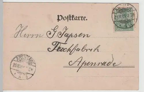 (76627) AK Aachen, Total-Ansicht, 1901