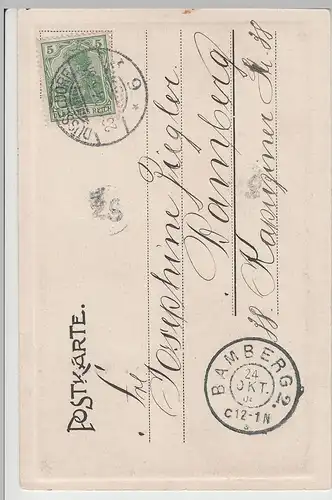 (80463) AK Aachen, Rathaus 1904