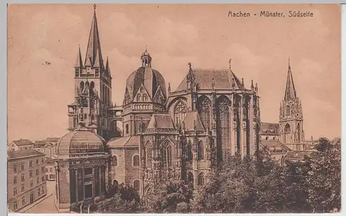 (95173) AK Aachen, Dom, Südseite 1921