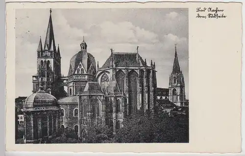 (95175) AK Aachen, Dom, Südseite 1937