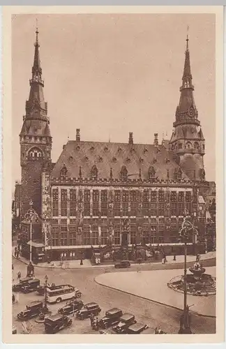 (96173) AK Aachen, Rathaus, aus Kartenheft 1935