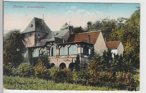 (97247) AK Aachen, Linzenhäuschen, 1916