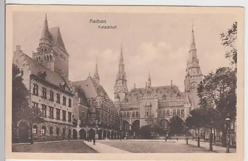 (101547) AK Aachen, Katschhof, vor 1945