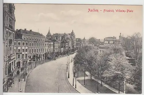 (110938) AK Aachen, Friedrich Wilhelm-Platz um 1906