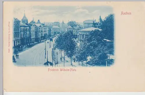 (112023) AK Aachen, Friedrich Wilhelm-Platz vor 1905