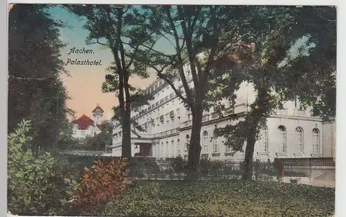 (100860) AK Aachen, Palasthotel 1918