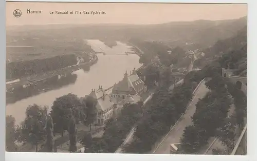 (82412) AK Namur, Le Kursaal et l'Ile Vas-t'y-frotte, 1914-18