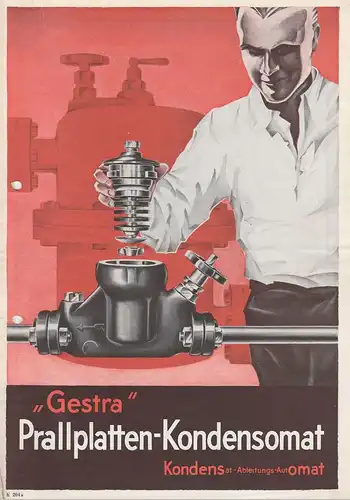 (D208) Werbeprospekt Gestra-Kondensomat, 1930er