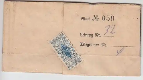 (D312) Telegramm Böhlitz-Ehrenberg 1912