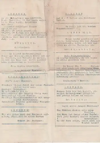 (D319) Schöneberger Courier, Extrablatt Leupzig - Leutzsch 1906