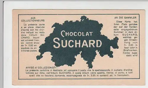 (D492) Suchard Kakao Sammelbild m. Zermatt et le Cervin
