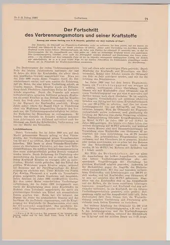 (D504) 12x original Zeitungsartikel aus "Luftwissen" 1936