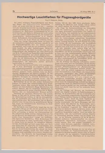 (D504) 12x original Zeitungsartikel aus "Luftwissen" 1936