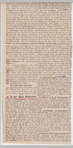 (D530) Zeitungsartikel Wien "Zeppelin Z.R. III in Amerika", 15.01.1925