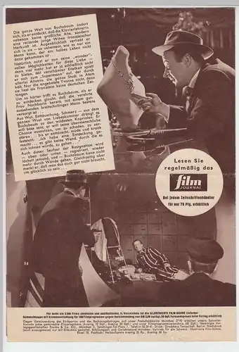 (D570) Filmprogramm "Ein Mann geht durch die Wand" 1959