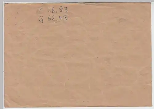 (D629) 2x Umschlag v. Postscheckamt Dortmund, Privatanzeige, vor 1945