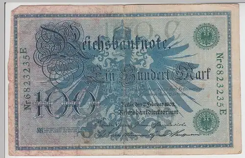 (D699) Reichsbanknote 100 Mark, Berlin 1908