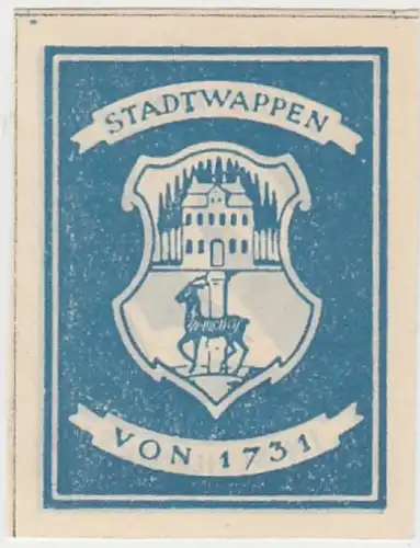 (D741) Notgeld der Stadt Waldenburg i. Schl., Wałbrzych, 2 Pf., 1920er, Stadtwappen