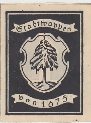 (D742) Notgeld der Stadt Waldenburg i. Schl., Wałbrzych, 1 Pf., 1920er, Stadtwappen