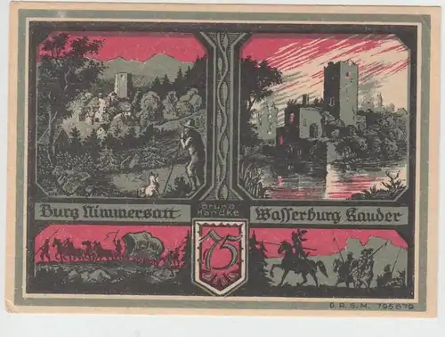 (D931) Notgeld der Stadt Bolkenhain, Bolków, 75 Pfennig, Verein f. Heimatpflege