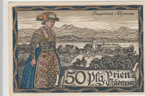 (D937) Notgeld der Stadt Prien a. Chiemsee, 50 Pfennig 1920