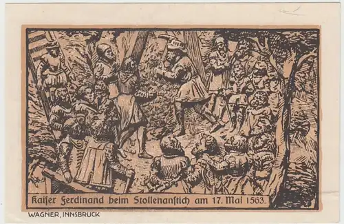 (D950) Notgeld der Stadt Hall i. Tirol, 70 Heller 1920