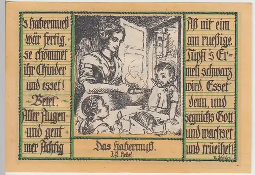 (D956) Notgeld der Stadt Schopfheim, 50 Pfennig 1921, Motiv 6