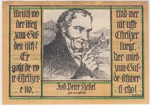 (D957) Notgeld der Stadt Schopfheim, 50 Pfennig 1921, Motiv 4