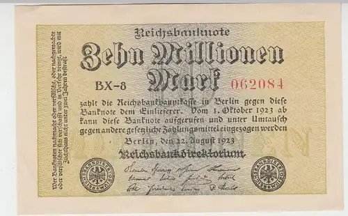 (D1042) Geldschein Reichsbanknote, 10 Millionen Mark 1923, Inflation