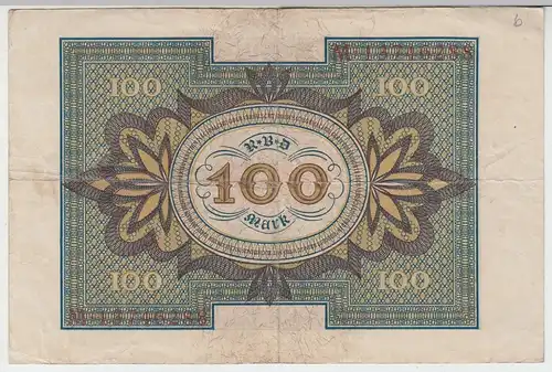 (D1054) Geldschein Reichsbanknote, 100 Mark 1920