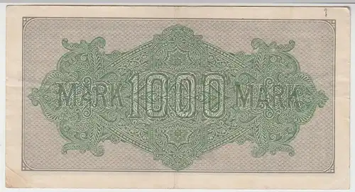 (D1113) Geldschein Reichsbanknote, 1.000 Mark 1922