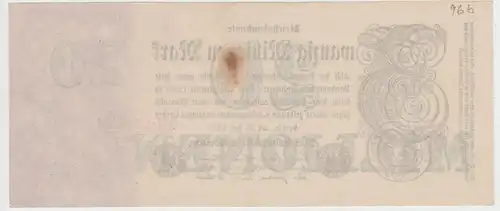 (D1118) Geldschein Reichsbanknote, 20 Millionen Mark 1923, Inflation
