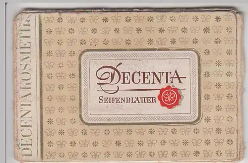 (D1146) Decenta Seifenblätter in Hülle, DDR 1948-1964
