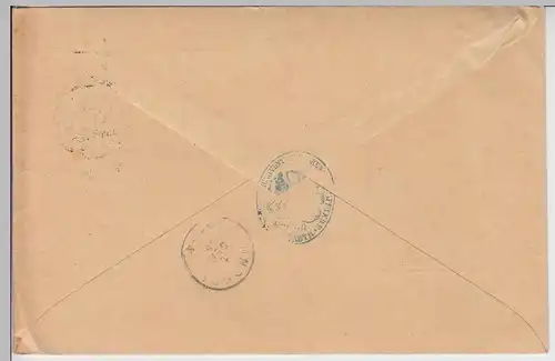 (B2440) Bedarfsbrief Dienstsache Regierung Unterfranken u. Aschaffenburg 1906
