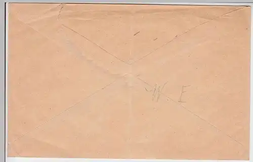 (B2436) Bedarfsbrief Dienstsache, Amtsgericht Oehringen. R-Brief 1897