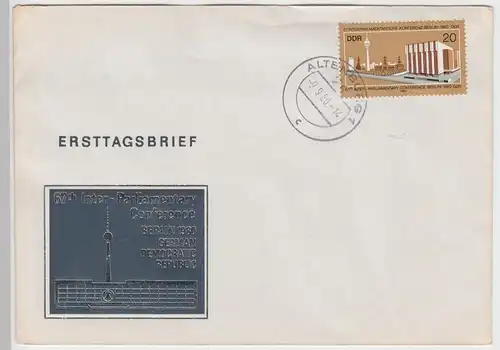 (B2412) Ersttagsbrief DDR 67th Inter-Parliamentary Conference 1980