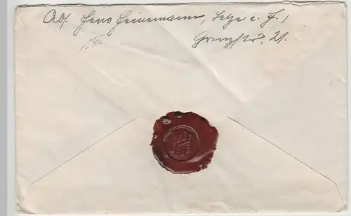 (B2302) Bedarfsbrief DR, Stempel Nordhausen 2, 1929