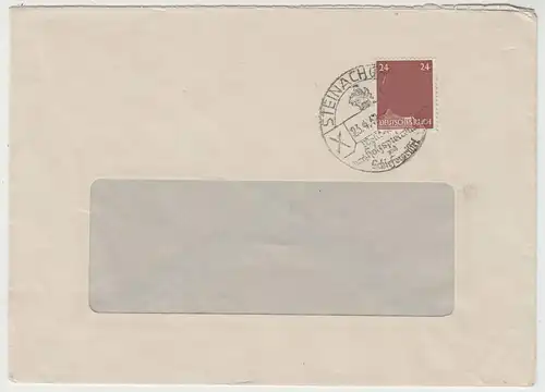 (B2274) Bedarfsbrief DR, Sonderstempel Steinach Thür. 1942