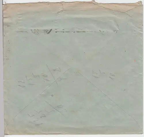 (B2019) Bedarfsbrief Deutsches Reich, Firmen-Umschlag 1921