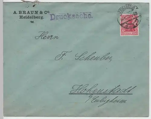 (B1999) Bedarfsbrief Deutsches Reich, Firmen-Umschlag 1920