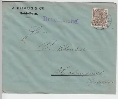 (B1997) Bedarfsbrief Deutsches Reich, Firmen-Umschlag, um 1919