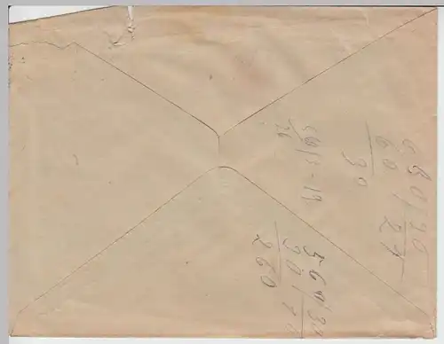 (B1931) Bedarfsbrief Deutsches Reich, Stempel Stempel Heilbronn 1920