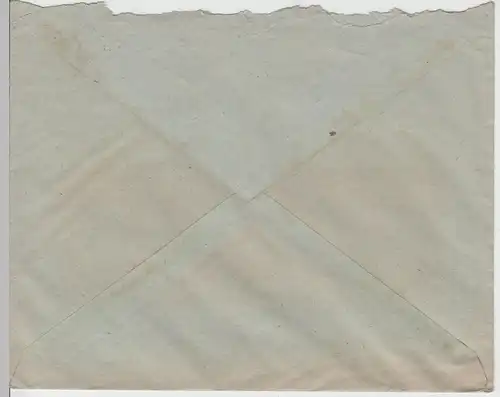 (B1878) Bedarfsbrief Deutsches Reich, Stempel Firmen-Umschlag 1919