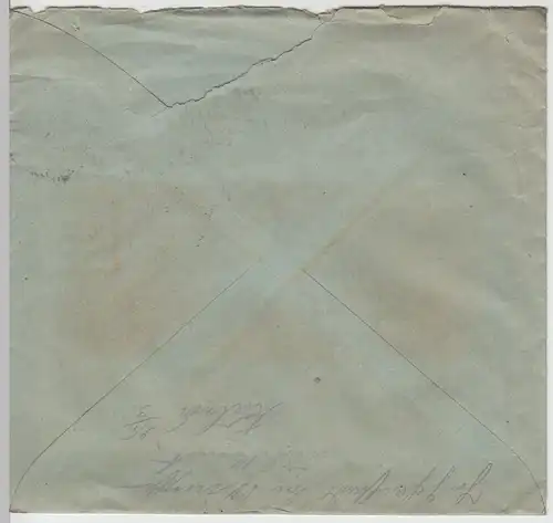 (B1827) Bedarfsbrief Deutsches Reich um 1920