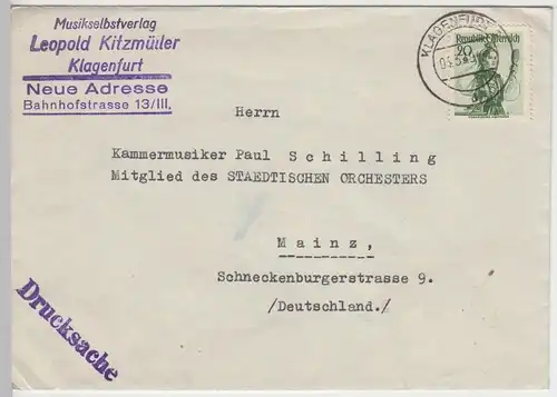 (B1643) Bedarfsbrief Österreich 1949